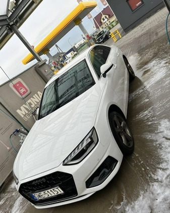 Audi A4 cena 142000 przebieg: 28000, rok produkcji 2021 z Wejherowo małe 92